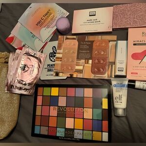 Unopened makeup & skincare trial size and full size